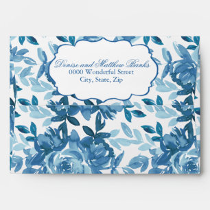 Tender Collection Skydiver and Spun Sugar Blue     Envelope