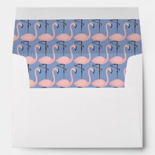 Tender Flamingo Pattern Envelope
