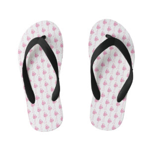 Tender Flamingo Series Design 3 Kid's Jandals