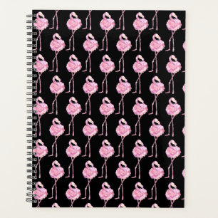 Tender Flamingo Series Design 3  Planner