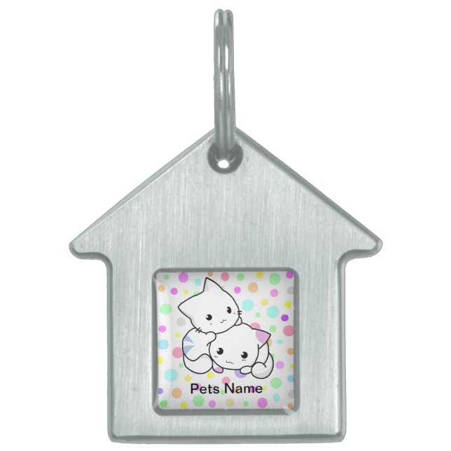Tender Kittens Pet Tag (Front)