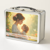 Tender Motherly Love in Blooming Light