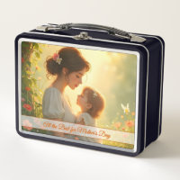 Tender Motherly Love in Blooming Light