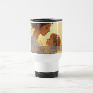 Tender Motherly Love in Blooming Light Travel Mug