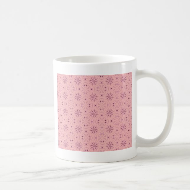 Tender Pink Pixels Coffee Mug (Right)