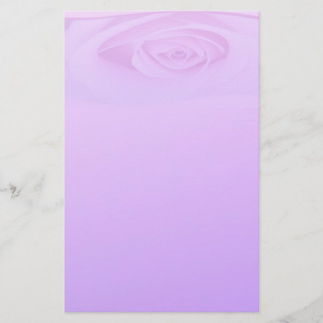 Tender Rose Stationery (Front)