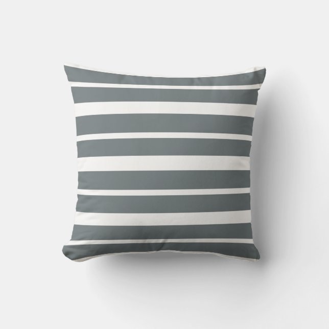Tender striped pillow  (Front)