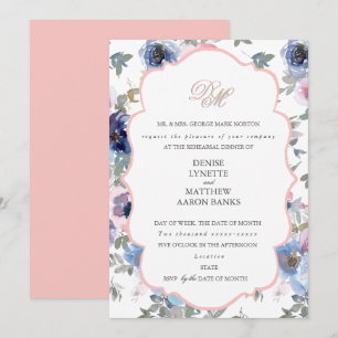 Tender Wedding Set Gossamer Pink Invitation