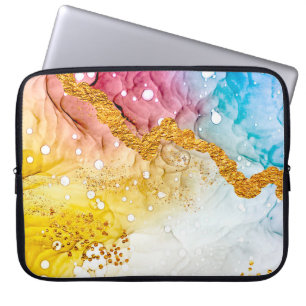 Tenderness in pastel colours. Unique creativity. I Laptop Sleeve