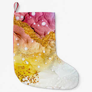 Tenderness in pastel colours. Unique creativity. I Small Christmas Stocking
