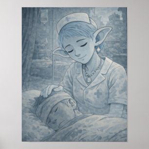 Tenderness / Nurse / Hospital Poster