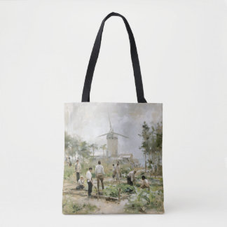 Tending Tomorrow: Working Together Tote Bag