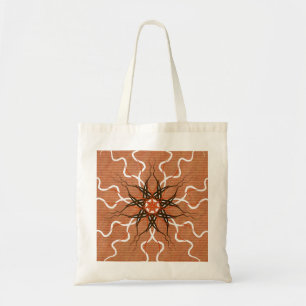 Tendril Mandala Tote Bag