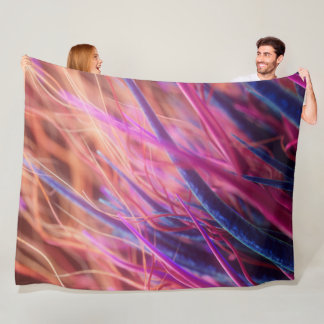 Tendrils Fleece Blanket