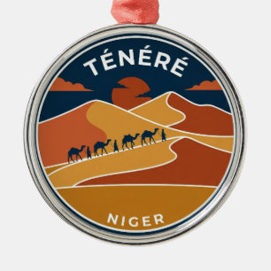 Ténéré Desert Niger Metal Tree Decoration