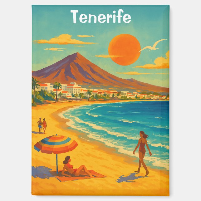 Tenerife Canary Island Playa de las Americas Magnet (Front)