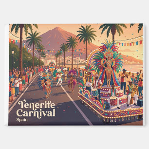 Tenerife Carnival Spain Magnet