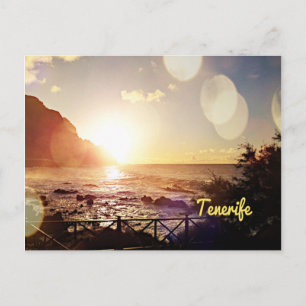 Tenerife,Evening Lights Postcard