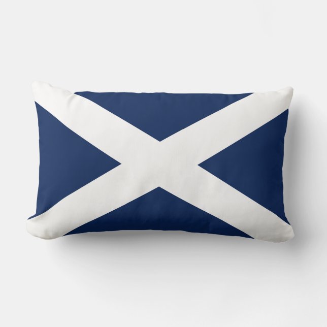 Tenerife flag symbol Scotland Scottish  Lumbar Cushion (Front)