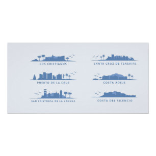 Tenerife horizontes poster