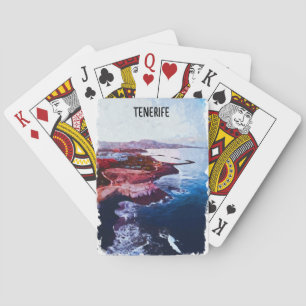 Tenerife Spain Coast Canary Islands Souvenir Playing Cards
