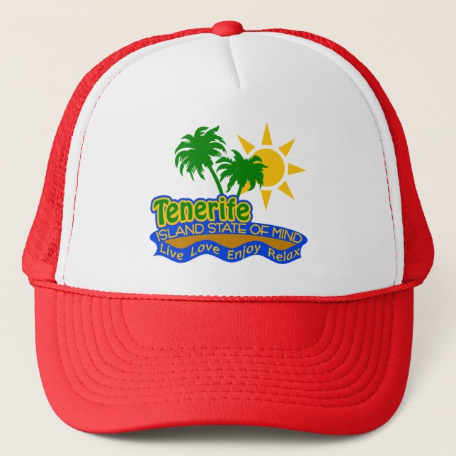 Tenerife State of Mind hat - choose colour (Front)