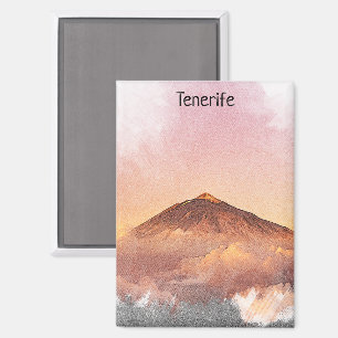 Tenerife Teide Mountain Canary Islands Magnet
