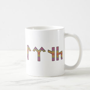 Tengri in Old Turkic Coffee Mug