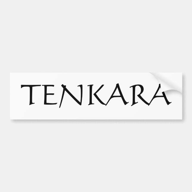 Tenkara Bumper Sticker (Front)