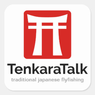 Tenkara Sticker - Square 3"