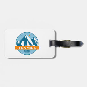 Tenmile Range Colorado Luggage Tag