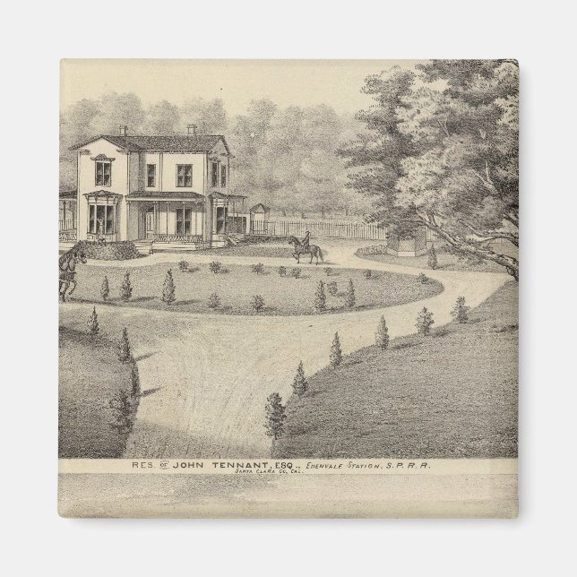 Tennant, Weldon residences Magnet (Front)