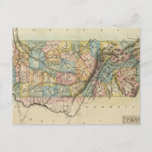 Tennessee 5 postcard