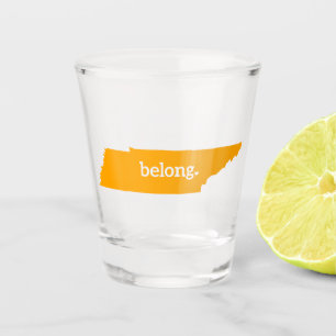 Tennessee Belong State Map Shot Glass