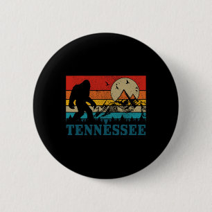 Tennessee Bigfoot Vintage Mountains Nashville Hiki 6 Cm Round Badge
