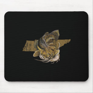 Tennessee Catfish Fishing Catfish Mouse Pad