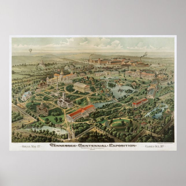 Tennessee Centennial Exposition Poster (Front)