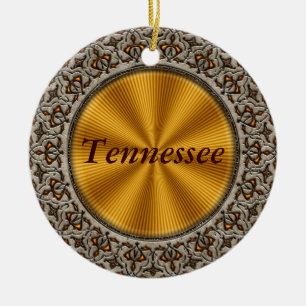 Tennessee Ceramic Tree Decoration