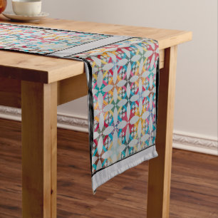 Tennessee circles quilt long table runner