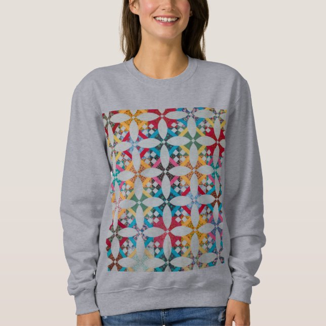 Tennessee circles quilt sweatshirt (Front)