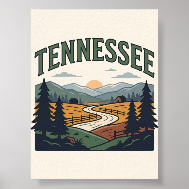 Tennessee Countryside Poster (Front)
