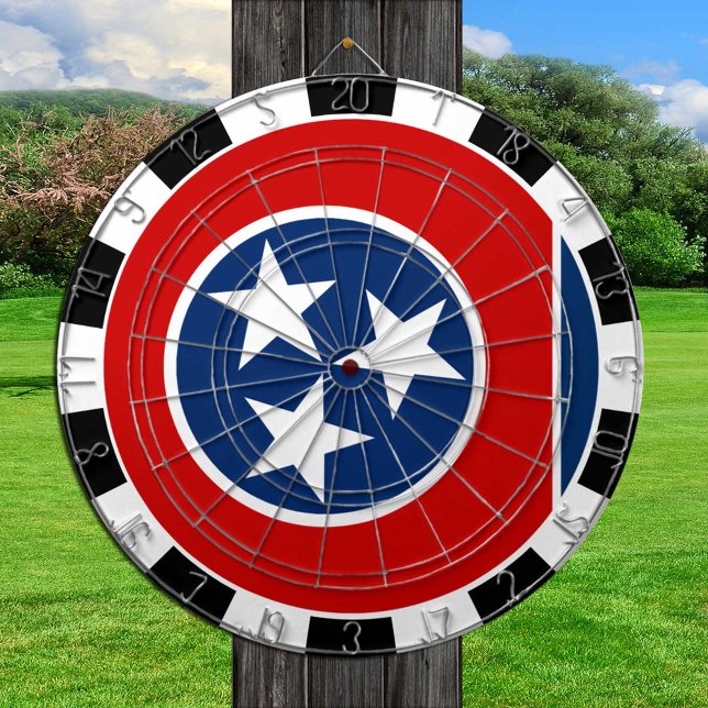 Tennessee Dartboard & Tennessee Flag / game board (Creator Uploaded)