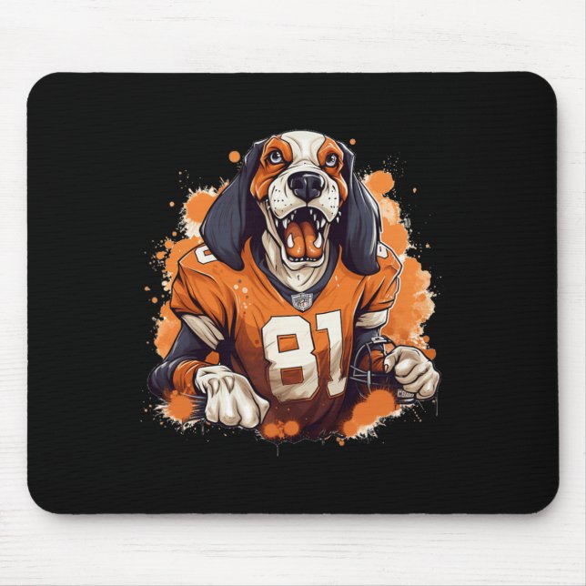 Tennessee Dog Sport Lovers Tennessee Tri Stars  Mouse Pad (Front)