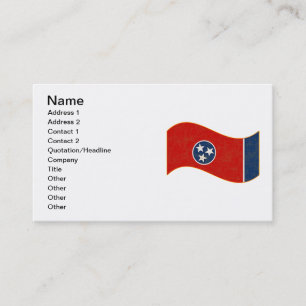 TENNESSEE FLAG BUSINESS CARD