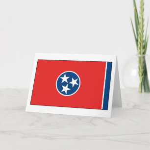 Tennessee Flag Card