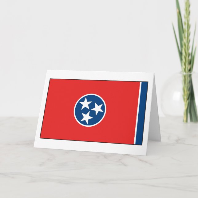 Tennessee Flag Card (Front)