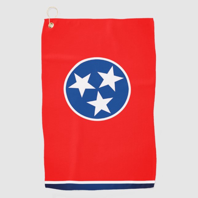 Tennessee Flag Golf Towel (Front)