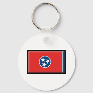 Tennessee Flag Key Ring