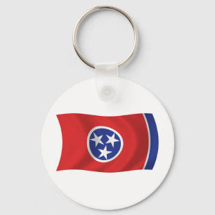 Tennessee Flag Keychain