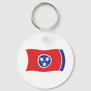 Tennessee Flag Keychain